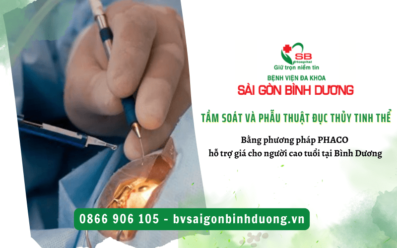 phẩu thuật đục thủy tinh thể