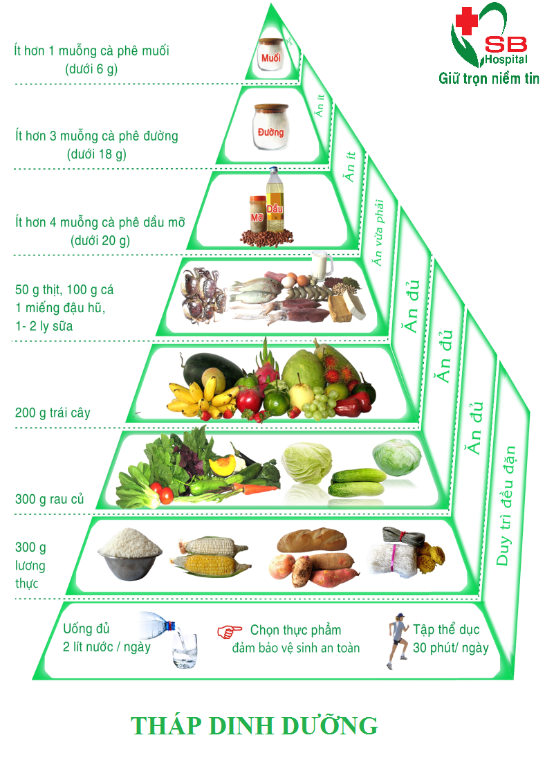 4. Tháp Dinh Dưỡng Cho Các Nhóm Đối Tượng Khác Nhau